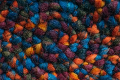Rainbow Wool Space Wool Multicoloured Merino Wool Roving