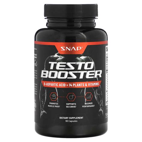 Snap Supplements Testo Booster 90 Capsules