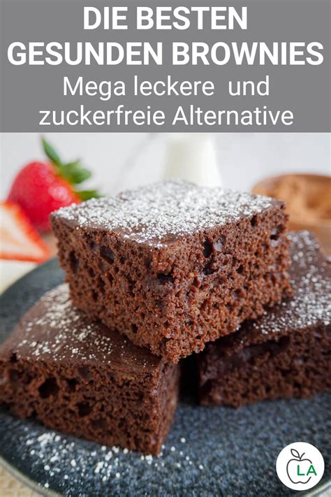 Gesunde Brownies Ohne Zucker Backen Rezept Mit Apfelmus Artofit