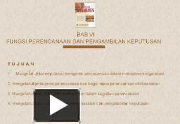 Ppt Fungsi Perencanaan Dan Pengambilan Keputusan Powerpoint