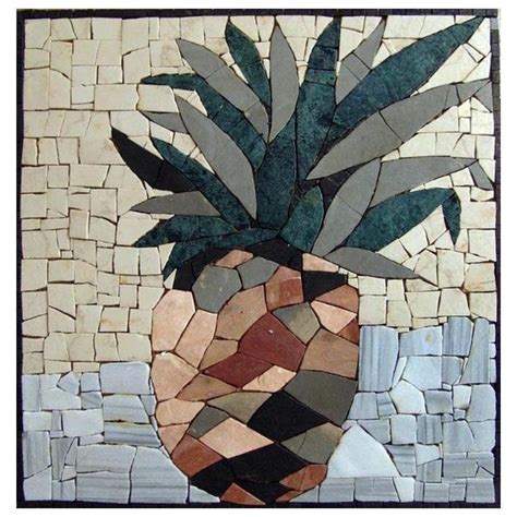 Kitchen Backsplash Annanasa Tropical Tile Murals By Mozaico Inc