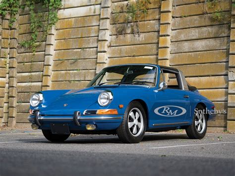 1968 Porsche 911 Soft Window Targa The Porsche 70th Anniversary