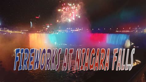 Second Night For Firework At Niagara Falls EP 05 YouTube