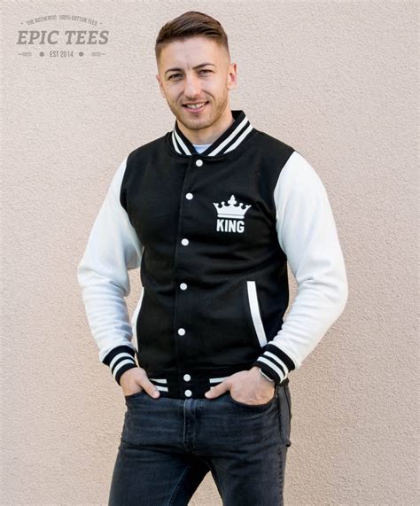 King Varsity Jacket King 01 Varsity Jacket College Jacket Etsy