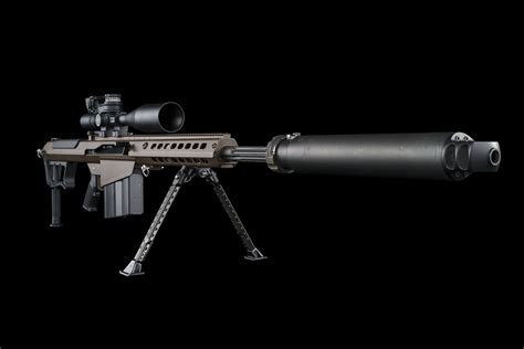 Sniper Rifle M107A1 Barrett Supressor Wallpaper - Resolution:6000x4000 ...