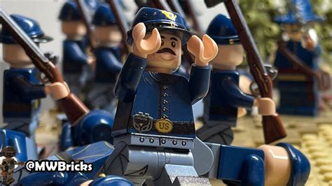 Lego Civil War Battle Of Gettysburg Moc Part 2 Youtube