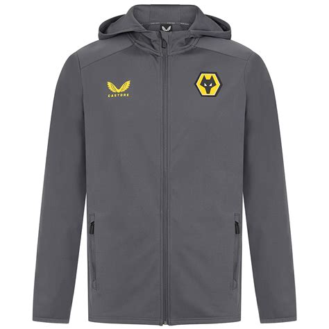 2023-24 Wolves Travel Hooded Jacket - Coaches