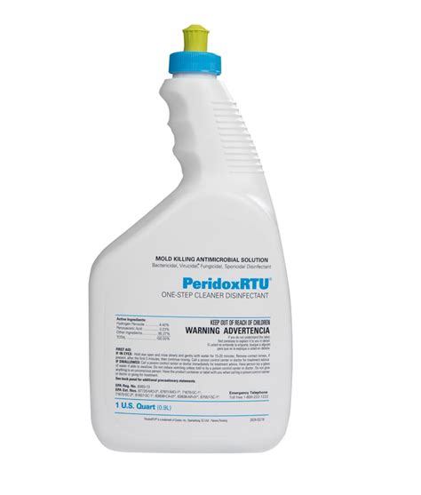 Contec PeridoxRTU Sterile Sporicidal Disinfectant And Cleaner 946 3mL