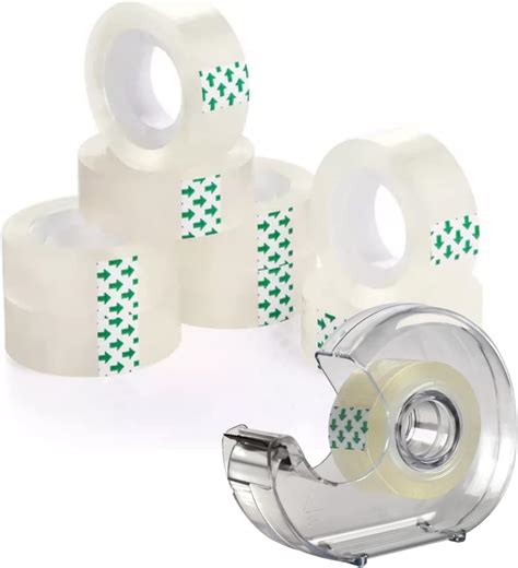 Sello Tape With Dispenser 5 Roll Sello Tape With 1 Dispenser Pack Of 1