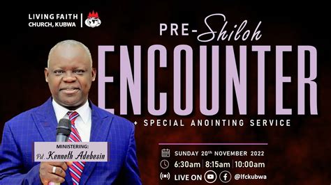 Pre Shiloh Encounter Special Anointing Service Sun Th November