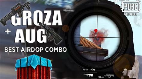 AUG GROZA THE BEST AIRDOP COMBO 15 KILLS Win Solo Vs Squads