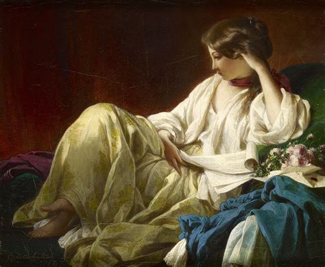 Franz Xaver Winterhalter Contemplation 1847 Oil On Ca Flickr