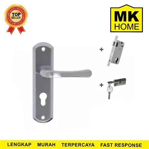 Jual EVO MAB Handle 06136 M SN CP Mortise Cylinder Gagang Pintu