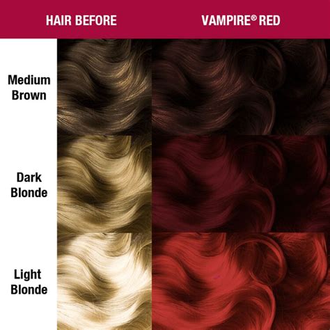 Vampire Red Manic Panic Semi Permanent Hair Color Sally Beauty