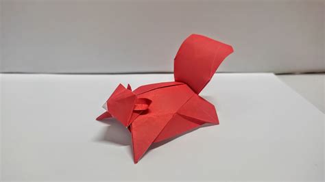 Origami Flying Squirrel How To Make A Paper Flying Squirrel Step By