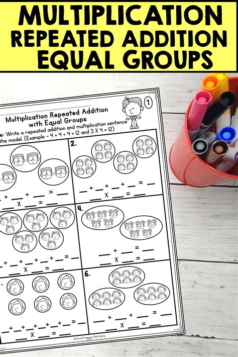 Multiplication With Equal Groups Worksheets