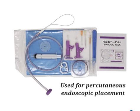 PEG Tube Kit Percutaneous Endoscopic Gastrostomy Tube Standard Kit