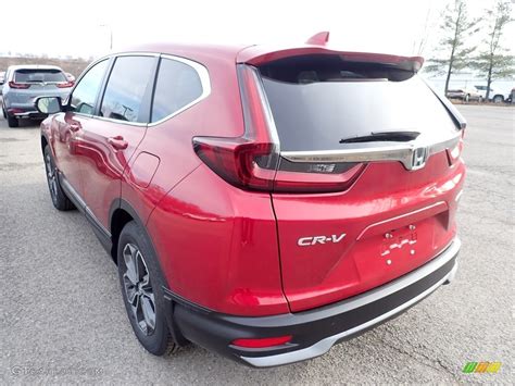 2021 Radiant Red Metallic Honda CR V EX AWD 140804833 Photo 3