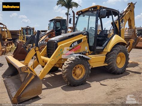 Retro Escavadeira Caterpillar 416E Waltratores