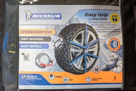 Avis Sur Les Cha Nes Neige Michelin Easy Grip Evolution