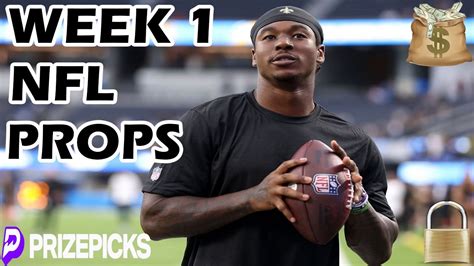 Prizepicks Nfl Week 1 Picks Sunday Slate Nfl Player Props Picks