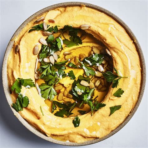 Spicy Carrot Hummus Recipe | Bon Appétit