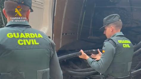 Tres Detenidos Por Robar Una Tonelada De Cobre De Un Tendido Telef Nico