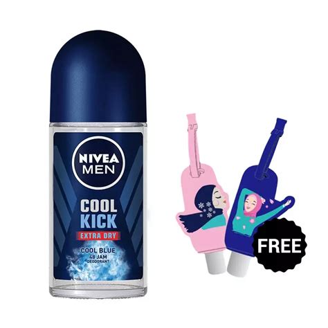 Jual Nivea Men Nivea Men Cool Kick Deodorant Roll On 50 ML Original