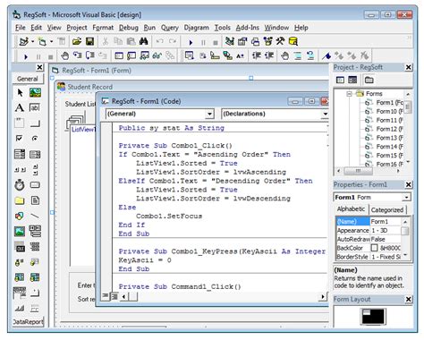 Vb6 Visual Basic Code Examples