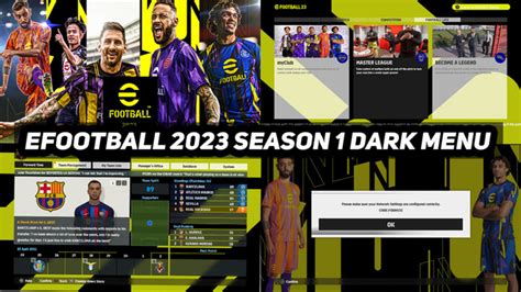 Pes 2017 New Efootball 2023 Dark Menu Pes 2017 Gaming With Tr