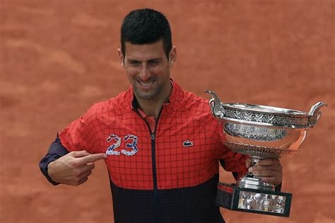 Djokovic Wins Record 23rd Grand Slam Beats Ruud In French Open Final