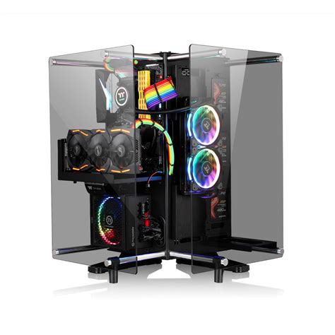 Thermaltake Core P90 Tempered Glass Black Wall Mount Shs Computer