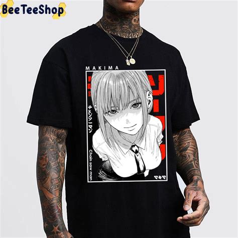 Makima Red Chainsaw Man Trending Unisex T Shirt Beeteeshop