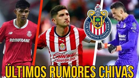 ÚLTIMOS RUMORES CHIVAS Pocho y Whalley se van Brigido llega a