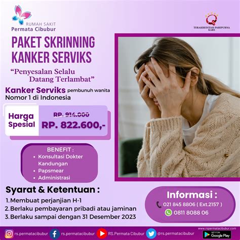 Paket Skrining Kanker Serviks – RS Permata Cibubur