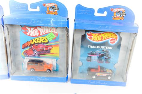 1980s Limited Edition Authentic Commemorative Replica Hot Wheels Ebth