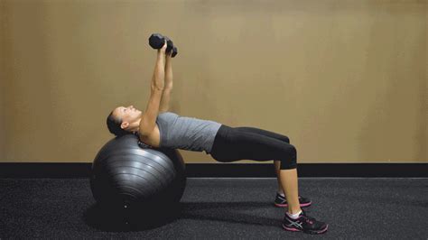 Swiss Ball Chest Exercises