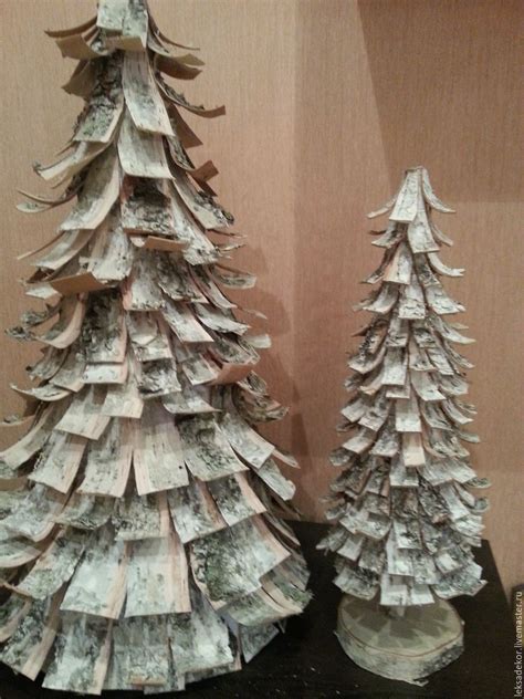 Christmas Tree Made Of Birch Bark Shop Online On Livemaster With