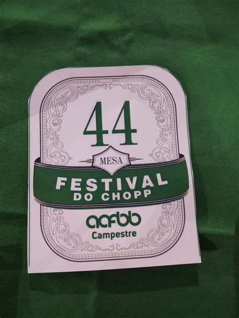 Festival Do Chopp Agita Aafbb Campestre