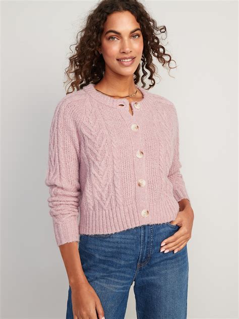 Cozy Cable Knit Cardigan Old Navy