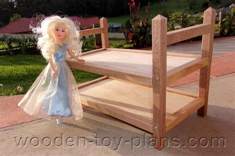 Plans To Build This Barbie Doll Bunk Bed Free Print Ready Pdf