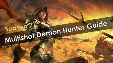 Diablo 3 Season 21 Multishot Demon Hunter Build Guide Youtube