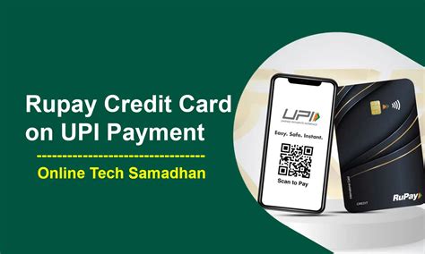 Rupay Credit Card On Upi A Game Changing In Upi Payment