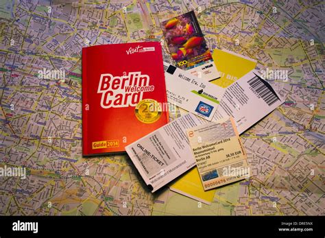 Berlin Berlin Welcome Card Welcomecard Map Ticket Voucher