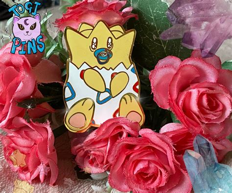 Baby Togepi Togipins Hard Enamel Metal Large Pin Badge Cute Etsy