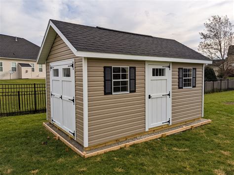 Vinyl Siding For Storage Shed In Ohio