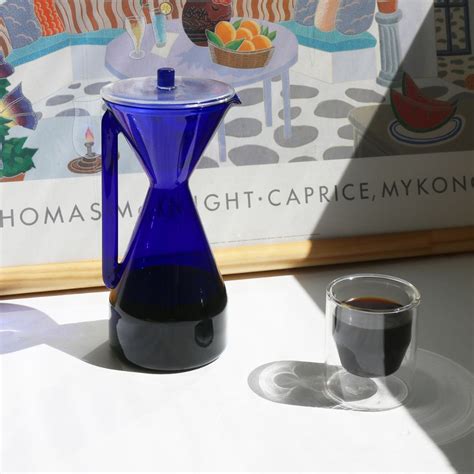 Yld Cobalt Pour Over Carafe Rancho Diaz