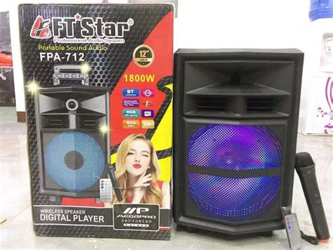 Ft Star Fpa Inches Trolley Speaker Lazada Ph