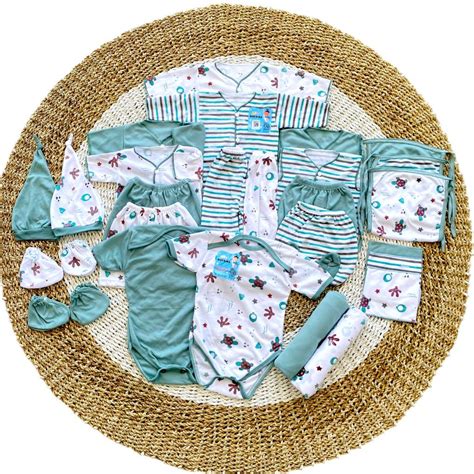 Jual Paket Brojol 28Pcs Baju Bayi Baru Lahir Newborn Paket Melahirkan