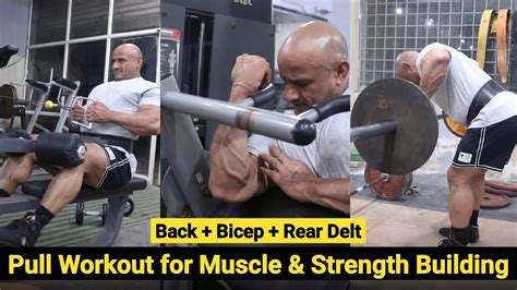 Pull Workout For Muscle And Strength Building Mukesh Gahlot Youtubevideo Youtube